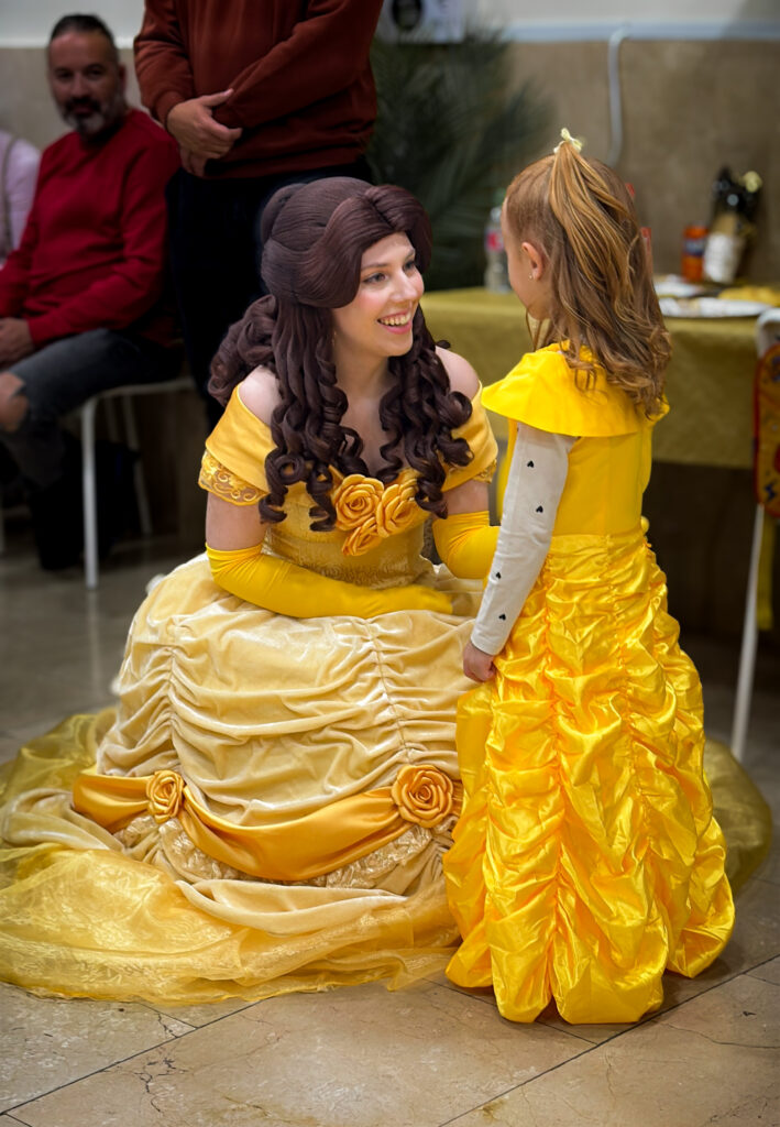 Cumpleaños infantil de la bella y la bestia en madrid